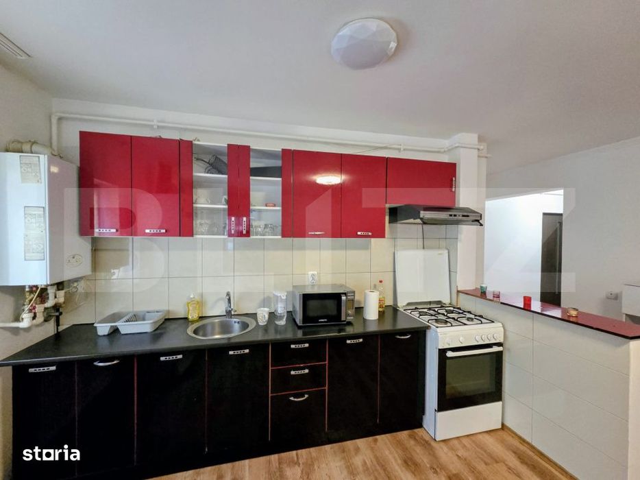 Apartament 2 camere, balcon inchis, zona Centrala, Floresti!