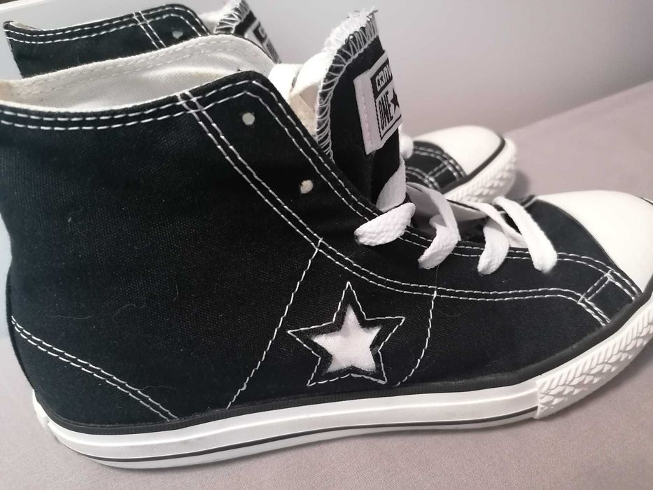 Converse One Star originale, noi, mărimea 36, copii, adolescenti sau dama