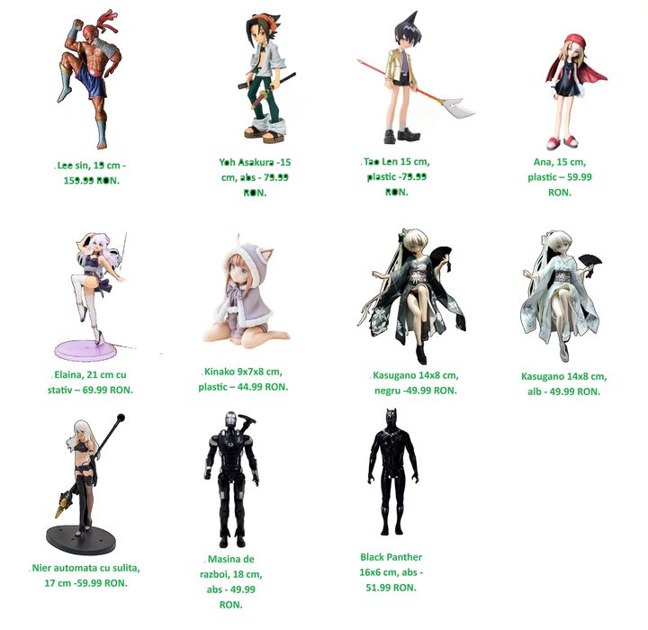 Jucarii copii plusuri Minecraft, figurine, masinute seturi constructie