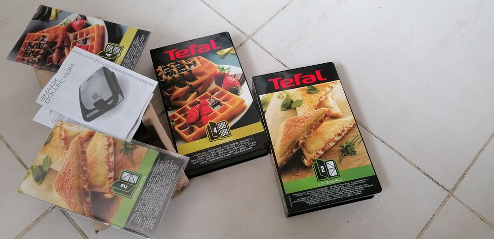 Tefal-Set 4 placi pentru vafe