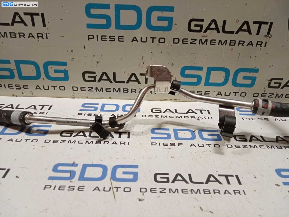 Teava Conducta Furtun Apa Lichid Racire Motor Audi A4 B8 2.0 TFSI 2008 - 2016 Cod 8K0201994AE 06H201892A [M5638]