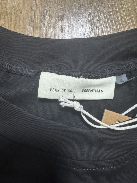 Fear of God "Essentials" - 3553NT1AL5 Black T-shirt