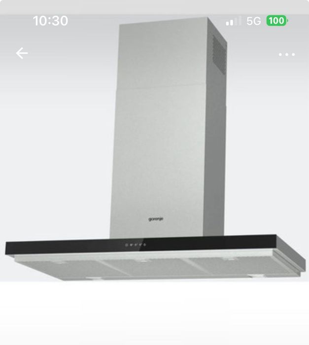 Vând Hotă noua cu eticheta Gorenje WHT943E4XBG, 650m3/h, L90cm, inox