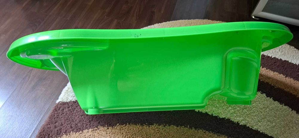 Cadita anatomica copii cu senzor de temperatura Tega baby verde