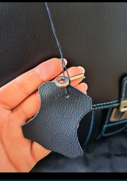 Geanta de piele barbat