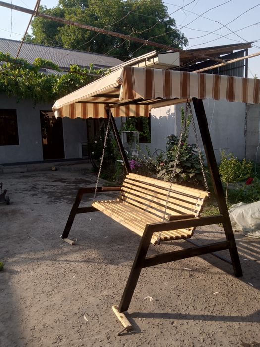 Качели из железо