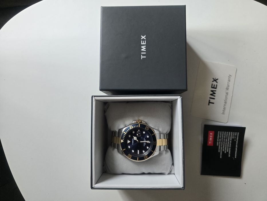 ЧИСТО НОВ Timex Harborside Coast (Двуцветен) – С гаранция, купен от Италия