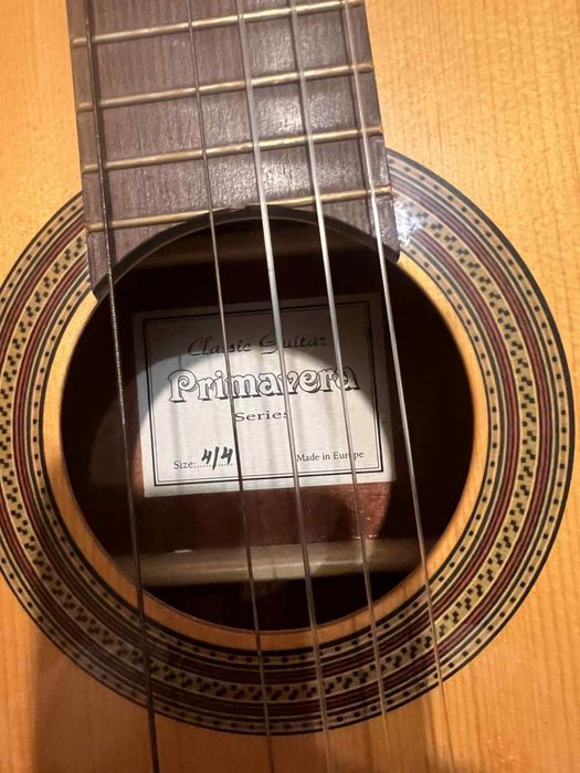 Класическа китара 4/4 Primavera