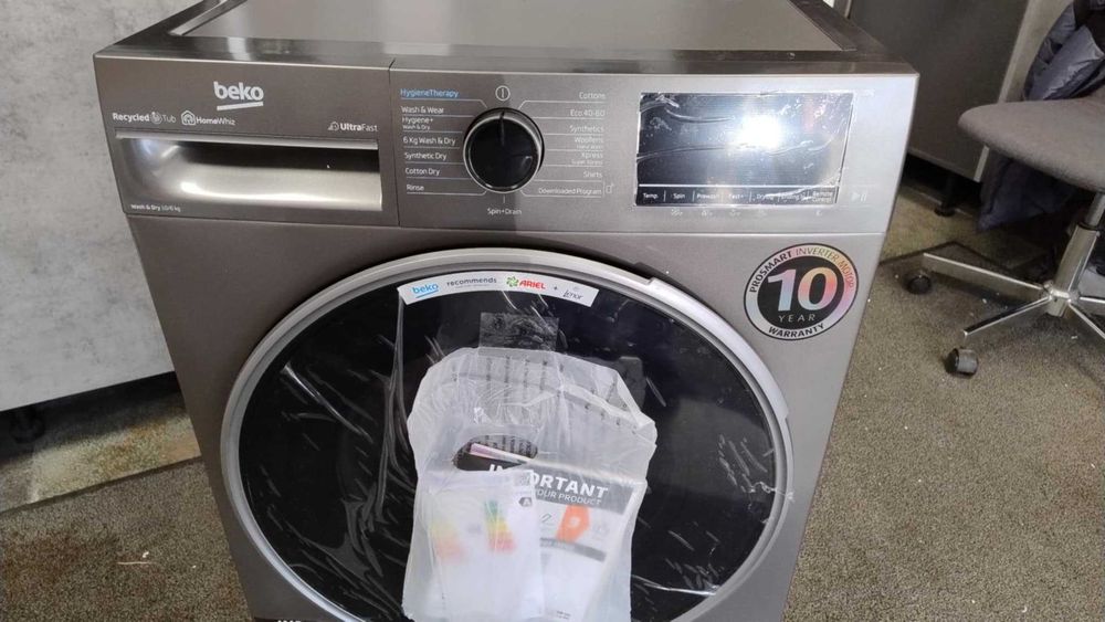 Комбинирана Пералня със сушилня Beko-Беко 10/6 кг 1400 об/мин