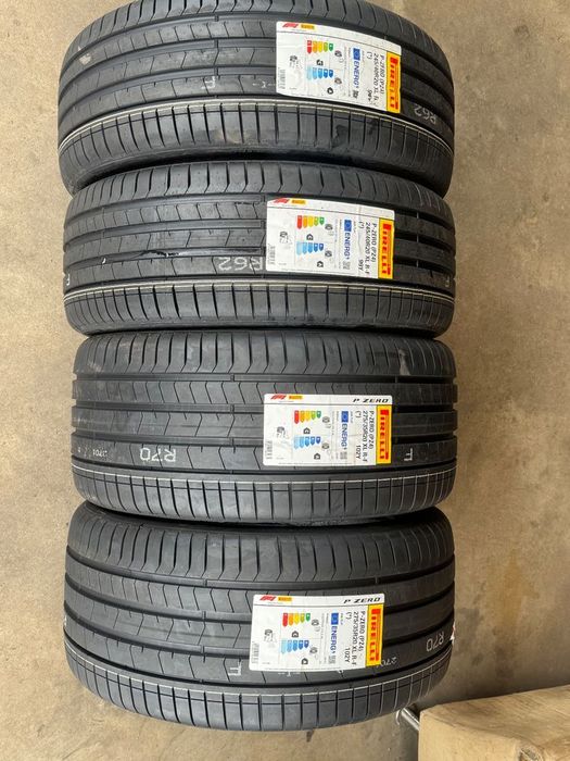 Vând set anvelope 245/40/20-275/35/20 Pirelli de vară noi cu runflat și omologare BMW