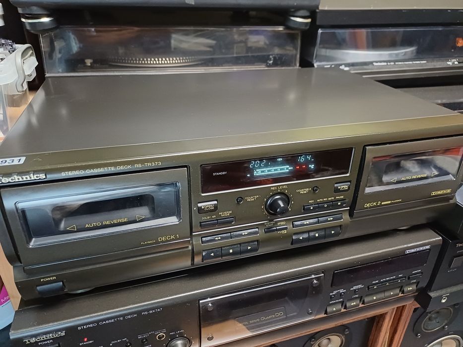 Technics rs tr373 duble deck caseta oldschool