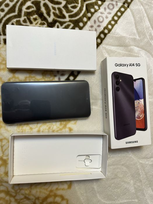 Samsung Galaxy A14 5G 64GB display 6.6"  Dual Sim Black Negru NOU