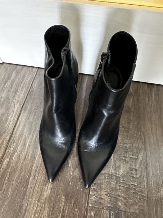 Продавам боти на висок ток Carlo Fabiani естествена кожа