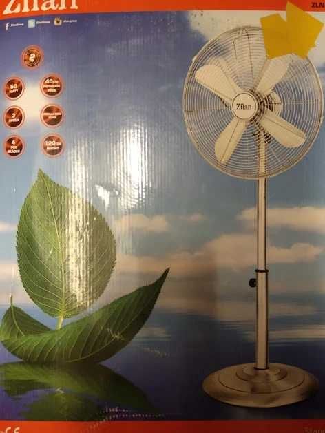 Ventilator inox cu picior Zilan Zln -1112