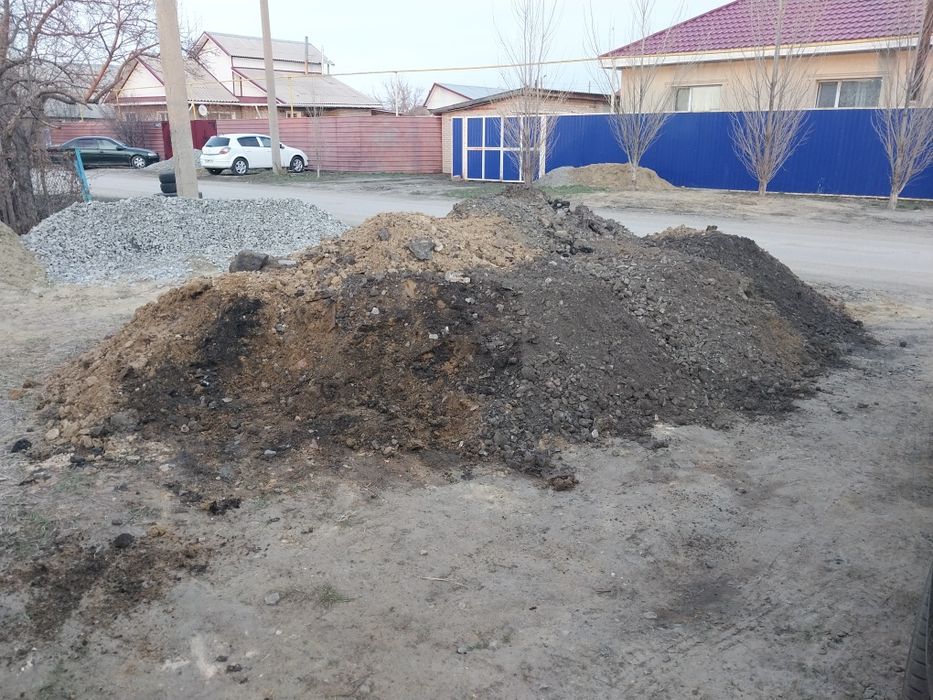 Грунт, щебень, старый асфальт в перемешку, без мусора, бесплатно