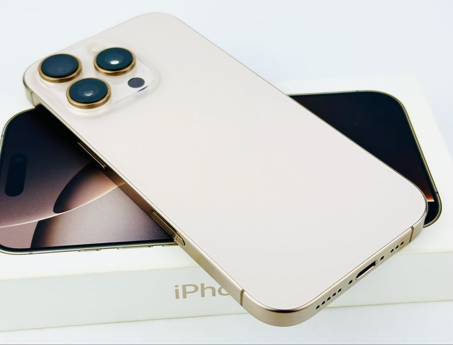 НОВ! Apple iPhone 16 Pro 256GB Desert Titanium Гаранция!