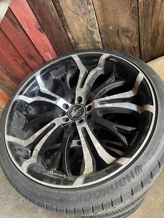 Vând set jante + anvelope 19 inch Barracuda + Hankook Ventus V12 evo2