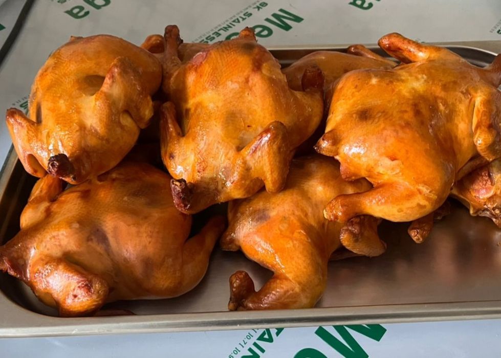 Dudlangan tabiiy tovuq