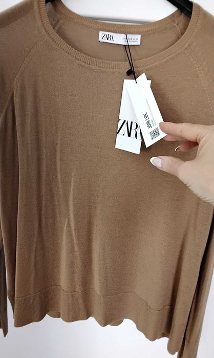 Пуловер Zara с дълъг ръкав, размер M