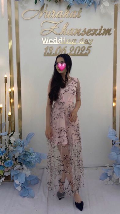 Розовое платье от Lichi