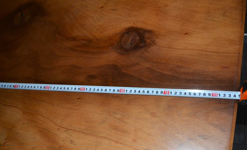 МАСА масив, Явор, със „жив ръб“, цяло парче, стоманена основа