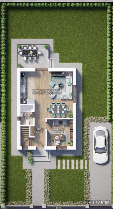 Vile cu Subsol - Str Aviator Constantin Cantacuzino - Oras Pantelimon