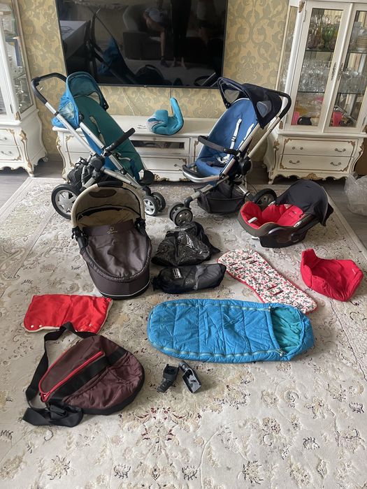 Qinny 3в1, Maclaren коляски брендовые