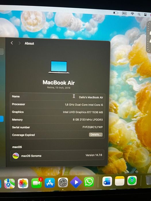 MacBook  Air Retina 500GB SSD