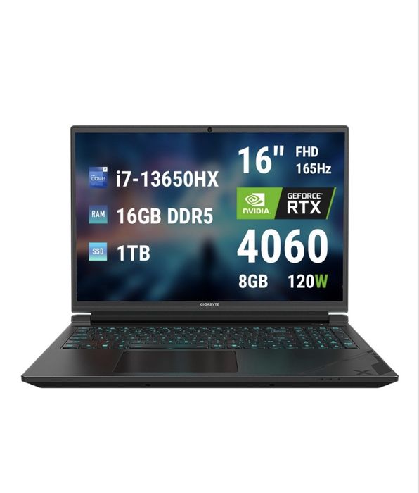 Ноутбук GIGABYTE G6X 9KG 16"