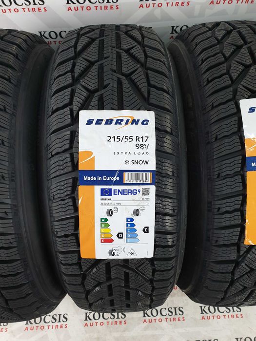 Anvelope noi iarna m+s 215 55 17 Sebring ( by Michelin )