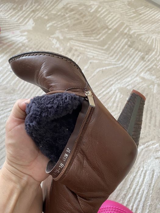 Сапоги еврозима, натуралка