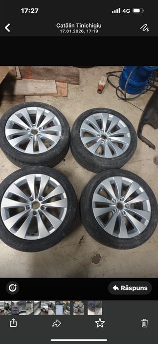 Cauciucuri  si jante vw,renault ,opel 5x 112 , 5x113,4 r16 ,17