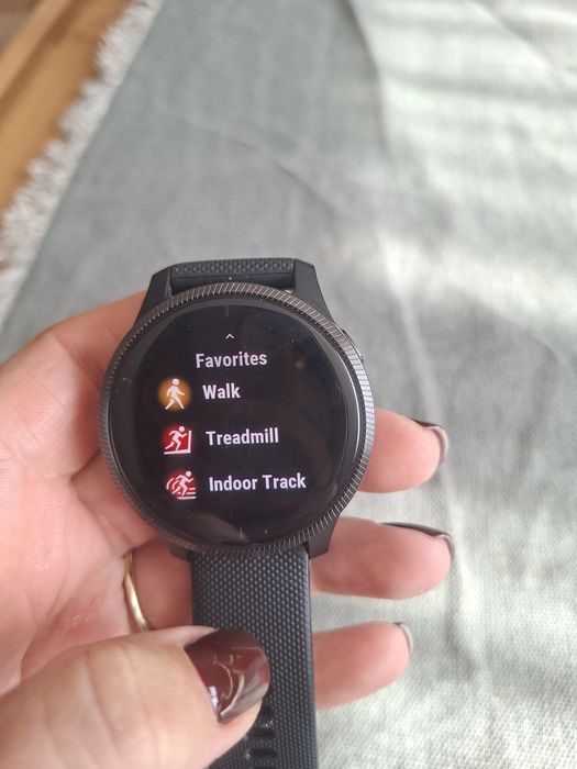 Ceas inteligent Garmin Venu-negru,complet funcțional
