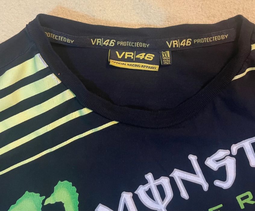 Tricou VR46 Valentino Rossi Monster Energy Official Racing Apparel