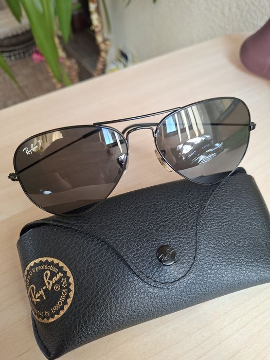 Ochelari ray ban aviator polarizați