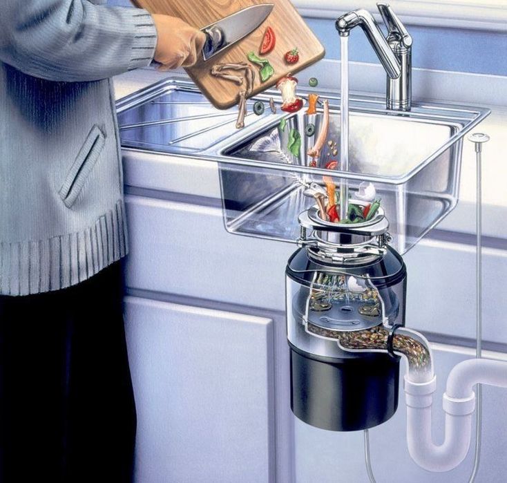 Измельчитель для пищевых отходов от Bort. ( Germany)