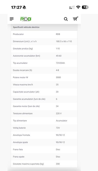 Scuter Electeic ca si nou