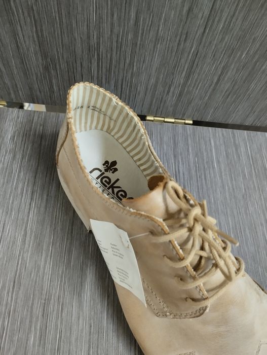 Tуфли летние кожаные (Rieker)