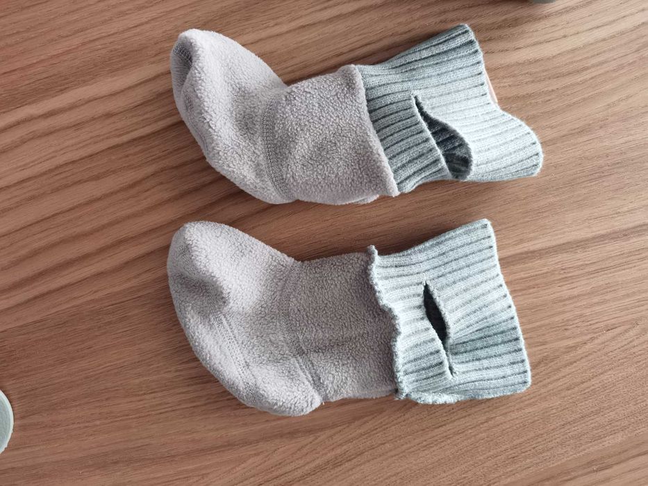 Cizme ploaie DDstep cu soseta fleece 20-21