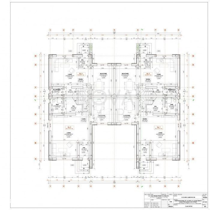 Casa - 4 camere, 50 mp - Cart. Arhitectilor