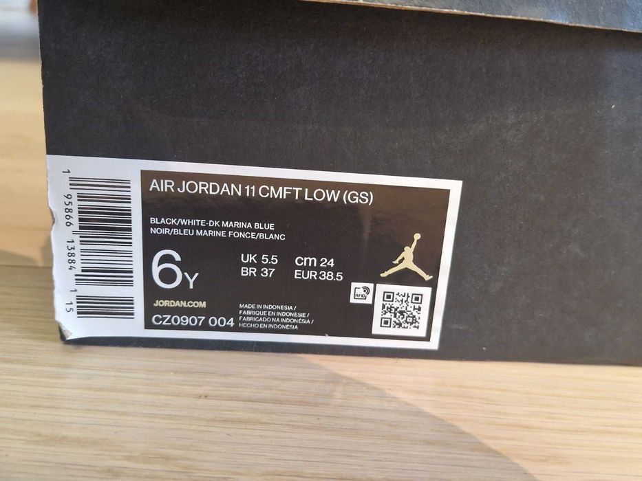Pantofi Nike AIR JORDAN integral piele naturala, marimea 38.5.
