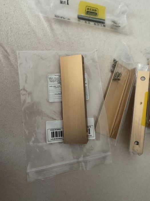 Mânere Dulap / Sertar Aluminiu Rose Gold Periat