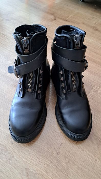 Дамски боти от естествена кожа