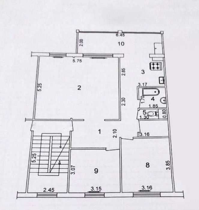 Продам 3/3/5 Карасу 1 Дунье удвоенный зал Ипотека