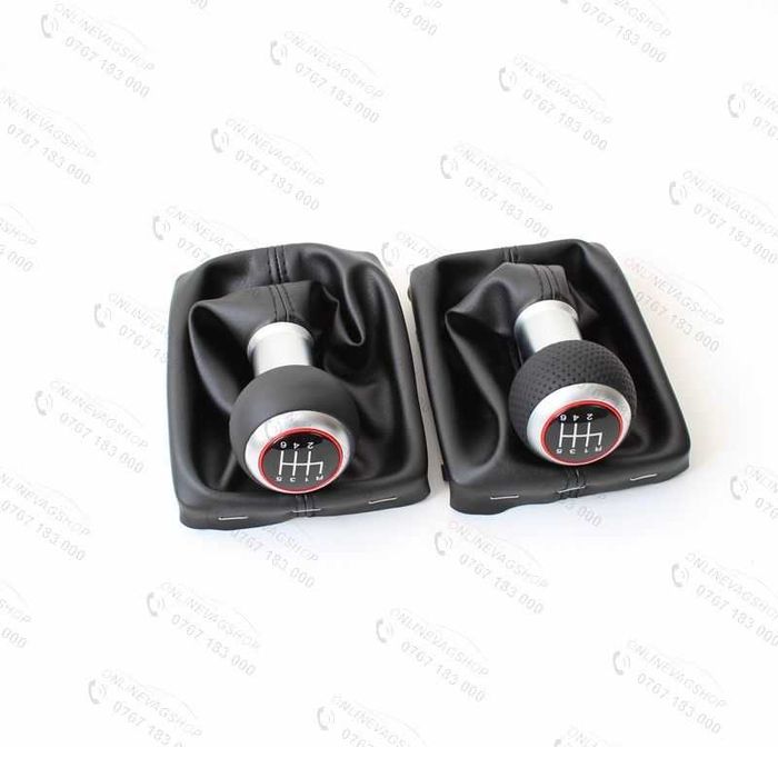 Nuca piele S-line cu manson schimbator Audi A4 B8, B8,5, A5,A6 4F ,Q5