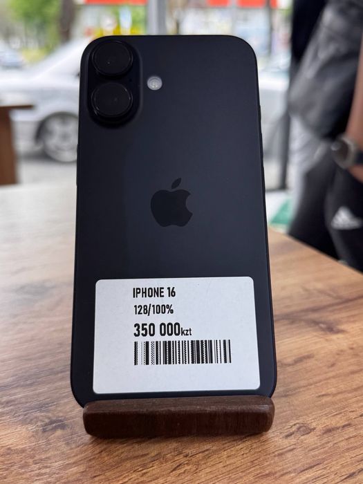 Айфон16•128ГБ/100%қара