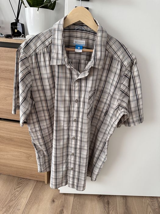 Camasa COLUMBIA cu Maneca Scurta Carouri Barbati | Marime XL