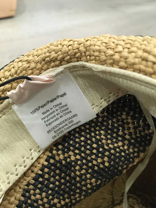 NWT Becksöndergaard Kendra Straw Hat капела