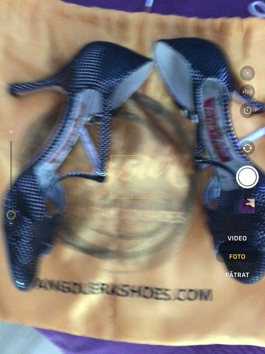 Pantofi de tango nr 37 toc 7 cm Tangolera