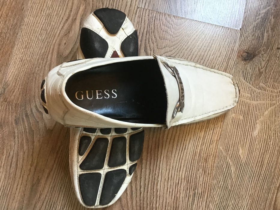 Мокасини Guess естествена кожа